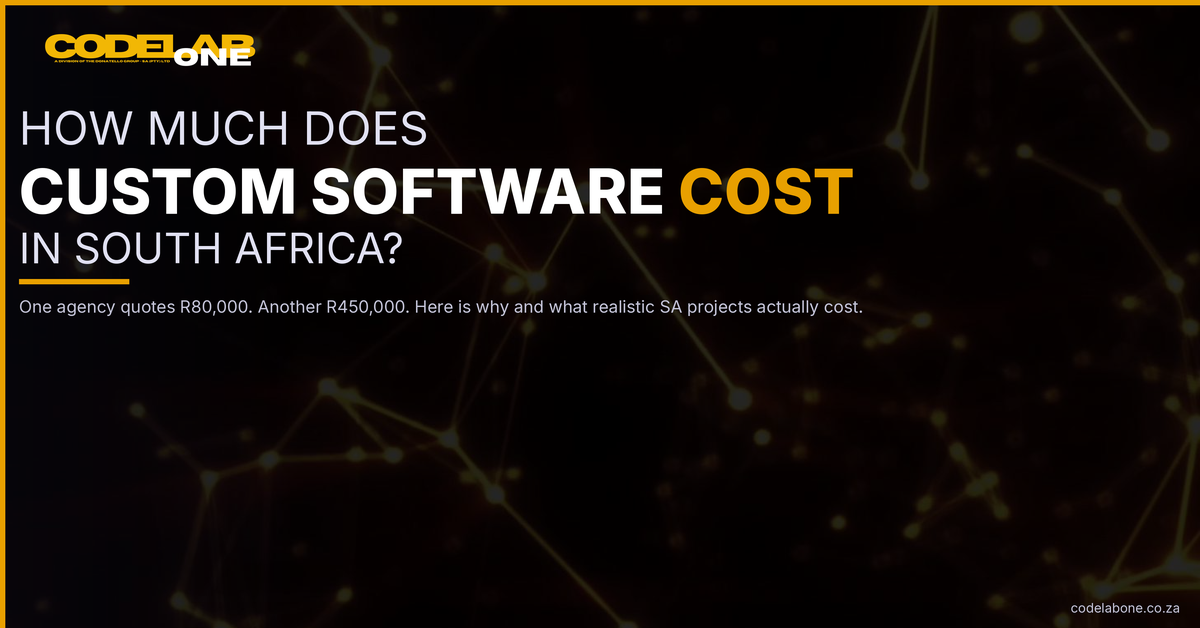 How much does custom software cost in South Africa? A plain guide for business owners