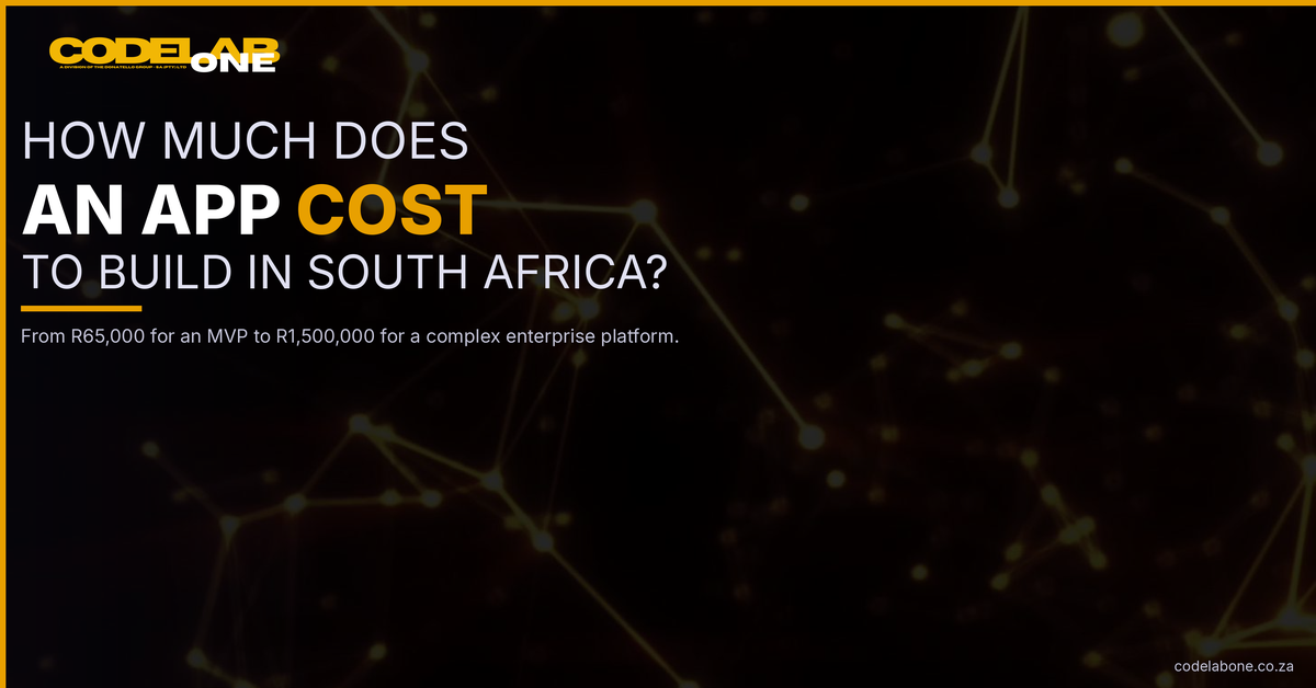 How much does an app cost to build in South Africa?